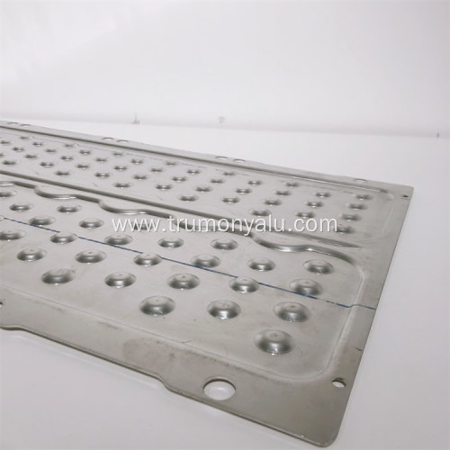 3003 Vacuum Brazing Stamping Aluminum Water Cooling Plate